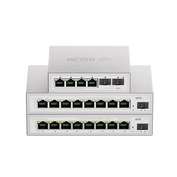 2.5Gbps Cloud Easy Smart PoE Ethernet Switch